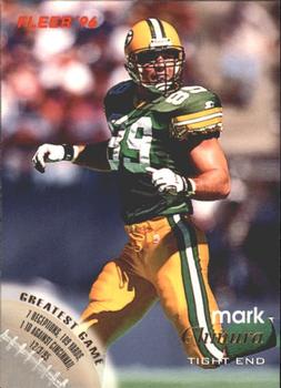 Mark Chmura Green Bay Packers 1996 Fleer NFL #50